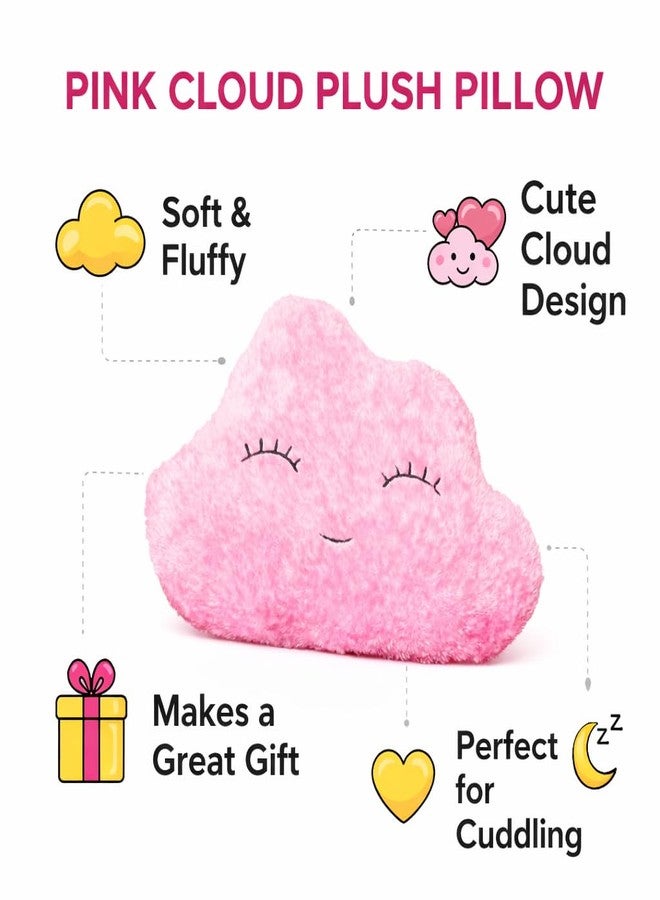 Humpy Hare Star Plush Cloud Pillow Toy| Cot Cushion & Playtime Soft Toy for Kids, Children, and Babies | Stuffed Plush Pillow | Baby Pink |Pack of 1 - Image 5